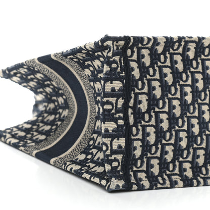Christian Dior Oblique Medium Book Tote Blue Multicolor 9 of 10