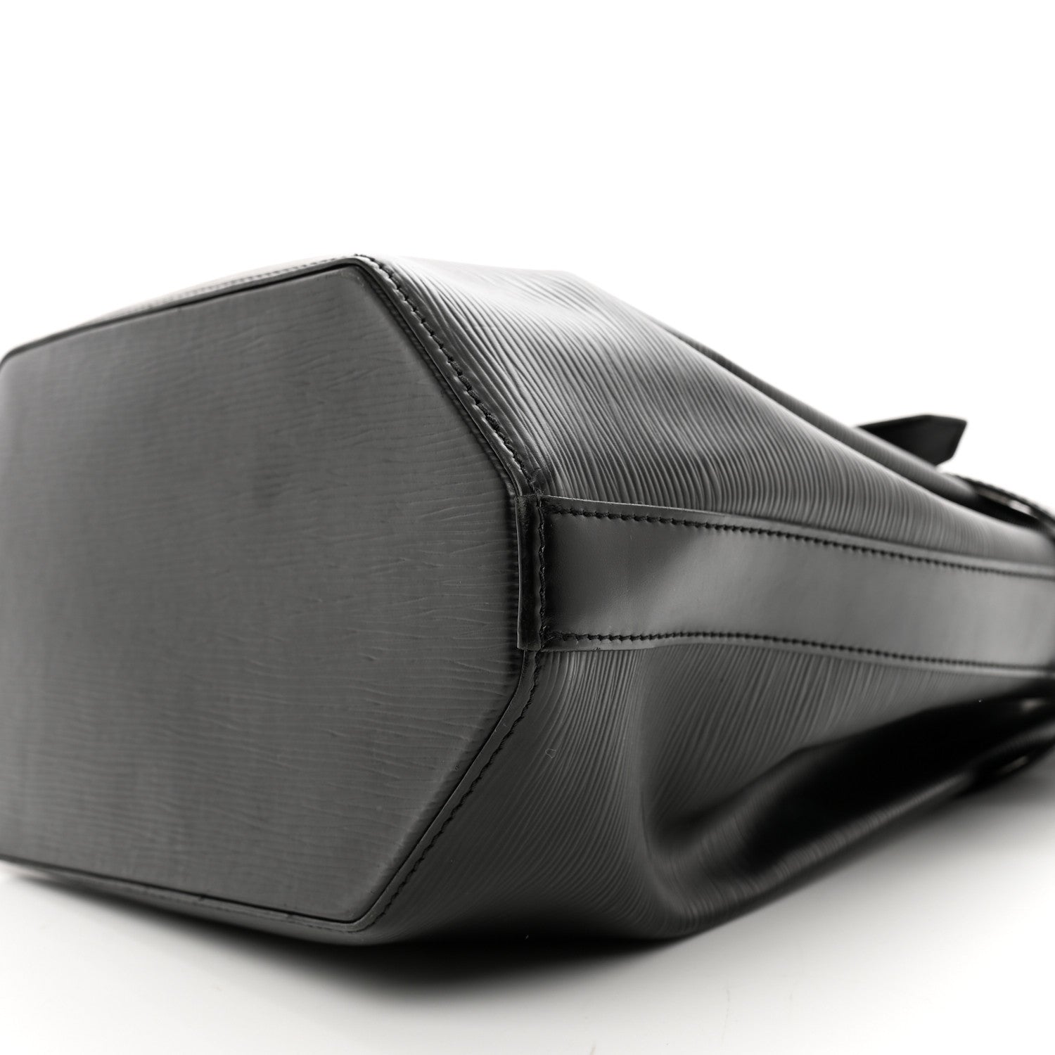 Louis Vuitton Epi Sac D'Epaule GM Black 9 of 10