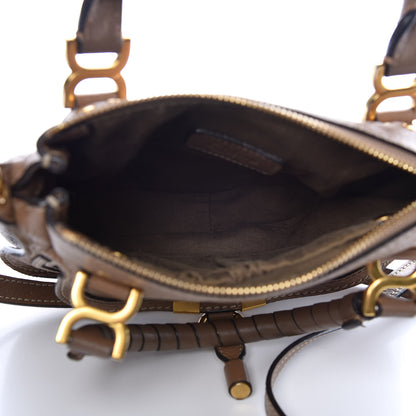 Chloe Calfskin Baby Marcie Satchel Nut 5 of 13