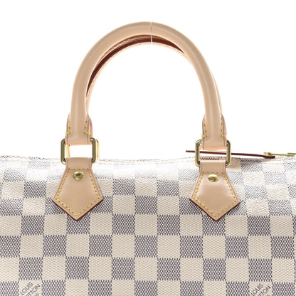 Louis Vuitton Damier Azur Speedy 25 11 of 12