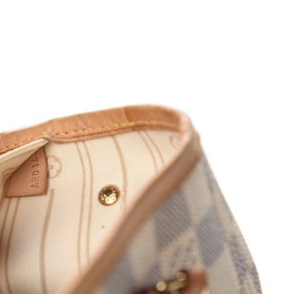 Louis Vuitton Damier Azur Neverfull PM 13 of 14