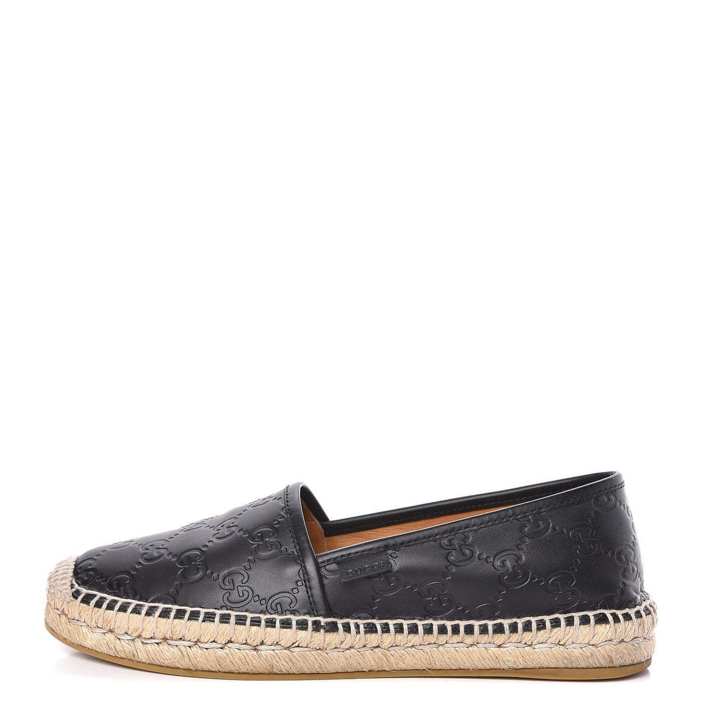 Guccissima Signature Espadrilles 38.5 Black