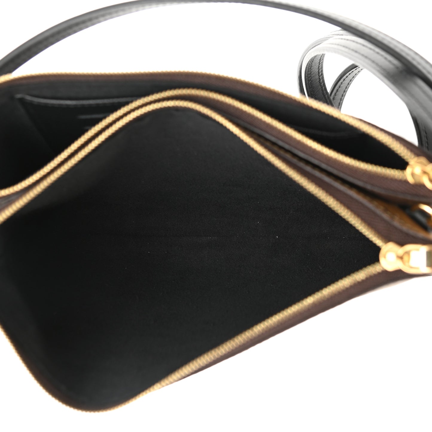 Reverse Monogram Giant Double Zip Pochette