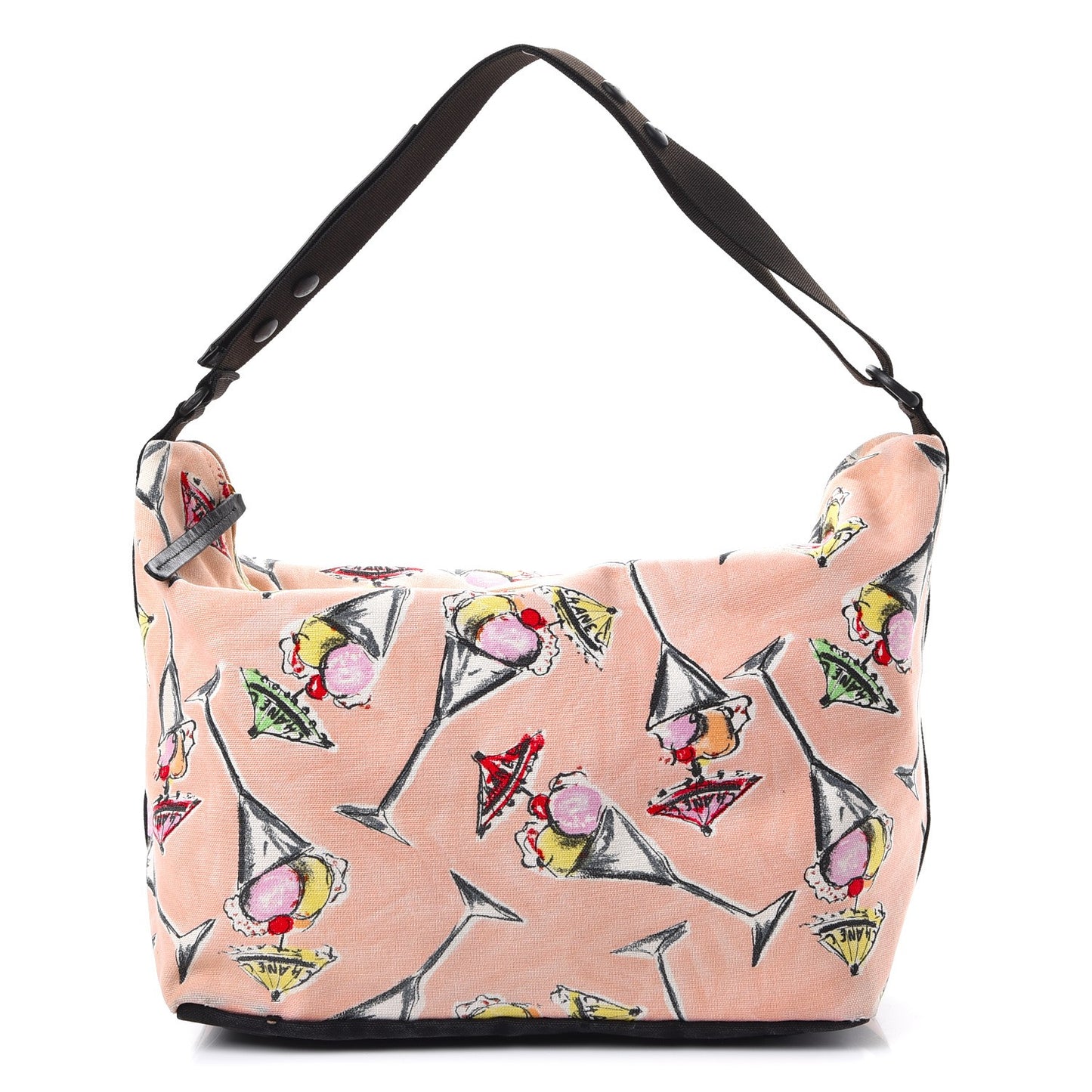 Cotton Canvas Hobo Pink