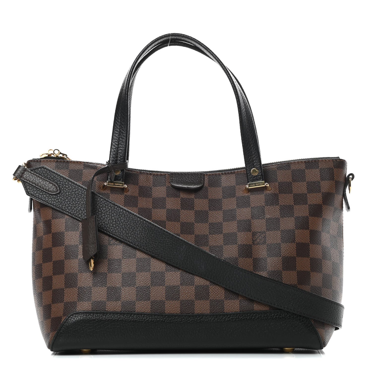 Louis Vuitton Damier Ebene Hyde Park Black 1 of 14