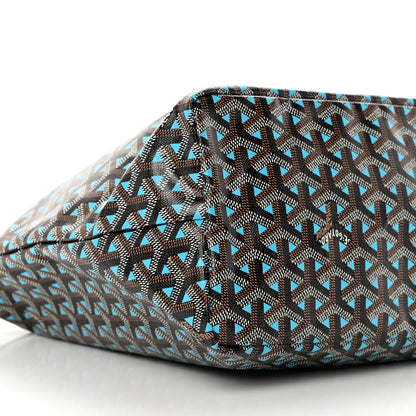 Goyard Goyardine Saint Louis Claire Voie PM Black Blue 6 of 7