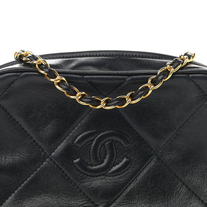 Chanel Lambskin CC Tassel Camera Case Black 8 of 10