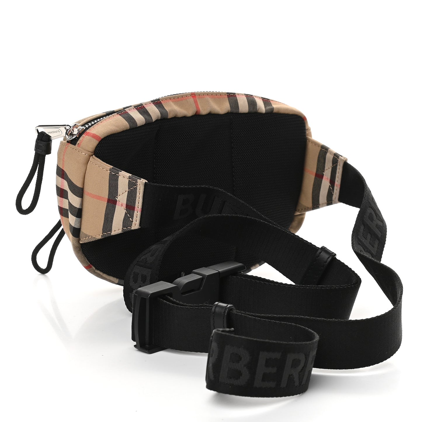 Nylon Vintage Check Small Cannon Bum Bag Archive Beige