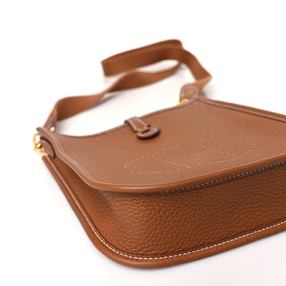 Hermes Taurillon Clemence Evelyne TPM Gold 8 of 10