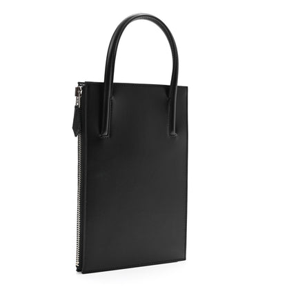 Hermes Tadelakt Kelly Cadena Clutch Black 3 of 11