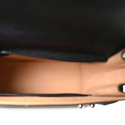 Delvaux Calfskin MM Tempete Satchel Black 6 of 11