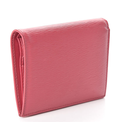 Prada Vitello Move Bi-Fold Wallet Ibisco 3 of 6