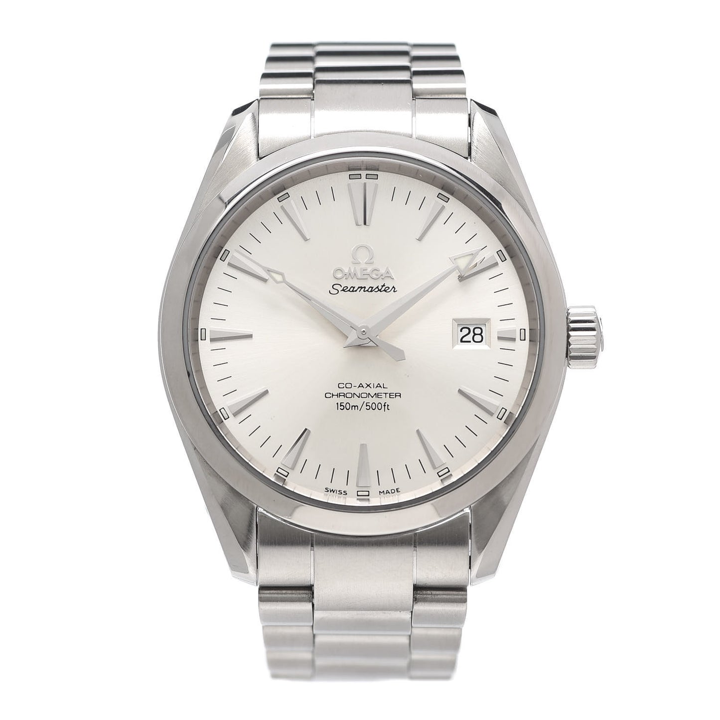 Stainless Steel 39mm Seamaster Aqua Terra Master Co-Axial Automatic Watch 2503.30.00
