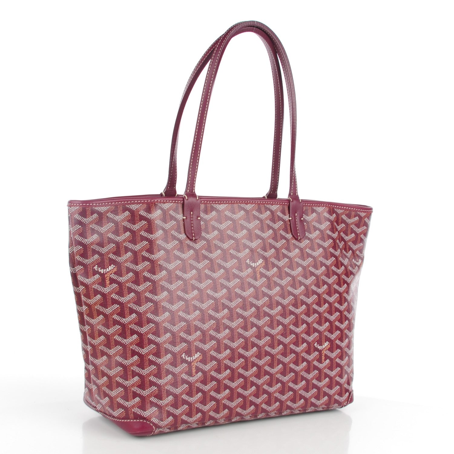 Goyard Goyardine Artois Burgundy 3 of 8