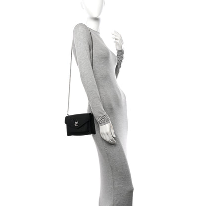 Louis Vuitton Soft Calfskin My Lockme Pochette Black 3 of 10