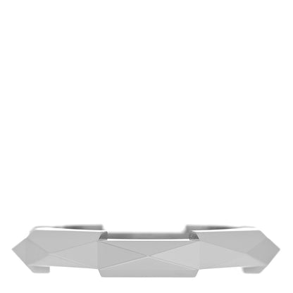 Gucci 18K White Gold 4mm Link To Love Studded Ring 57 8 3 of 7