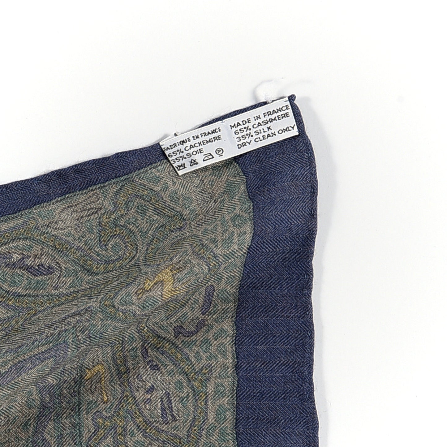 Cashmere Silk Avec L'Aimable Autorisation du Lalbhai Dalpatbhai Indology Shawl 140