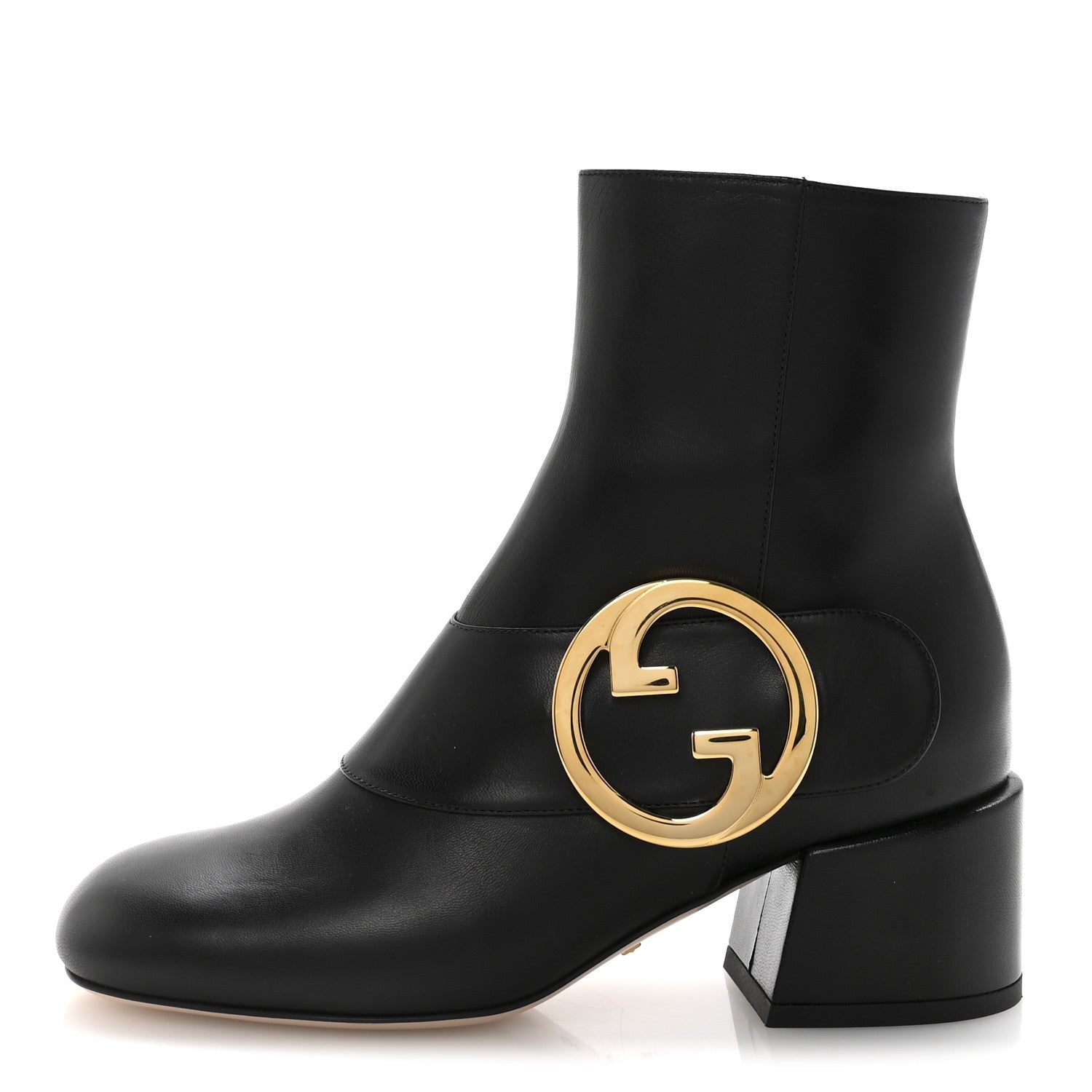 Gucci Malaga Kid GG Blondie 55mm Ankle Boots 35 Black 1 of 9