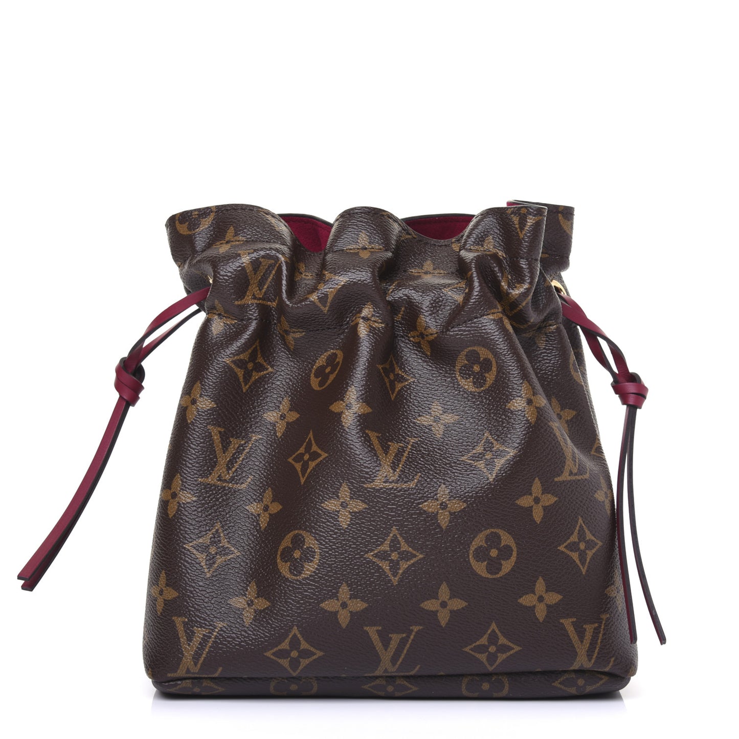 Monogram Pouch Noe Fuchsia