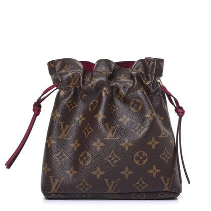 Louis Vuitton Monogram Pouch Noe Fuchsia 1 of 12