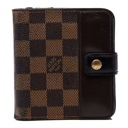 Louis Vuitton Damier Ebene Zippe Zipped Compact Wallet 1 of 5