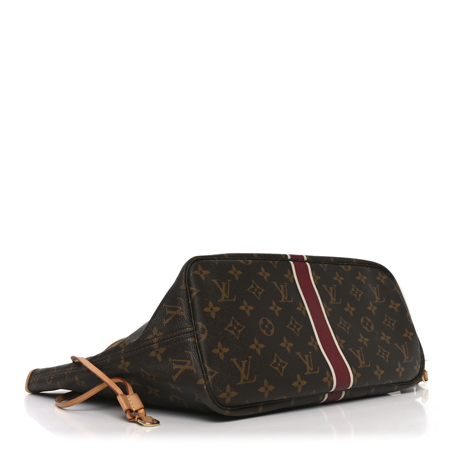 Louis Vuitton Monogram My LV Heritage Neverfull MM Bordeaux Ivory 4 of 9