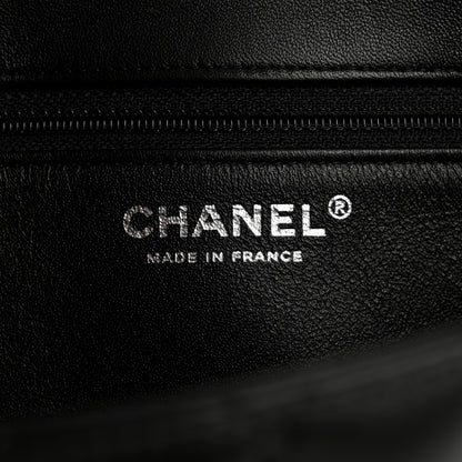 Chanel Lambskin Quilted Flap Clutch Black 6 of 10