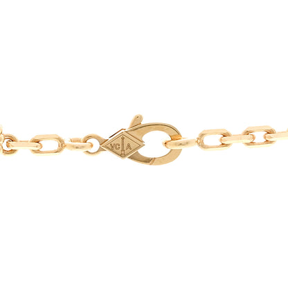 Van Cleef & Arpels 18K Yellow Gold Black Onyx 10 Motifs Vintage Alhambra Necklace 4 of 6