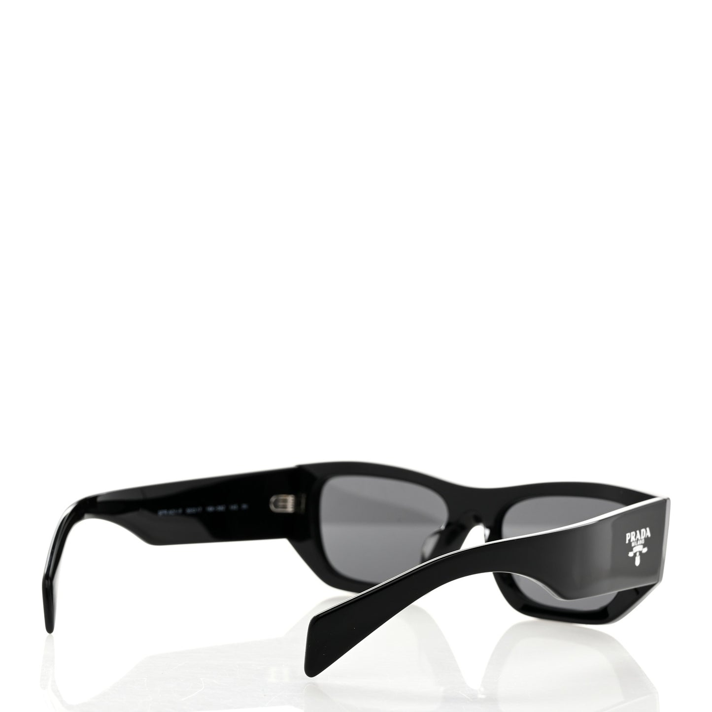 Acetate Pillow Sunglasses SPR A01 Black