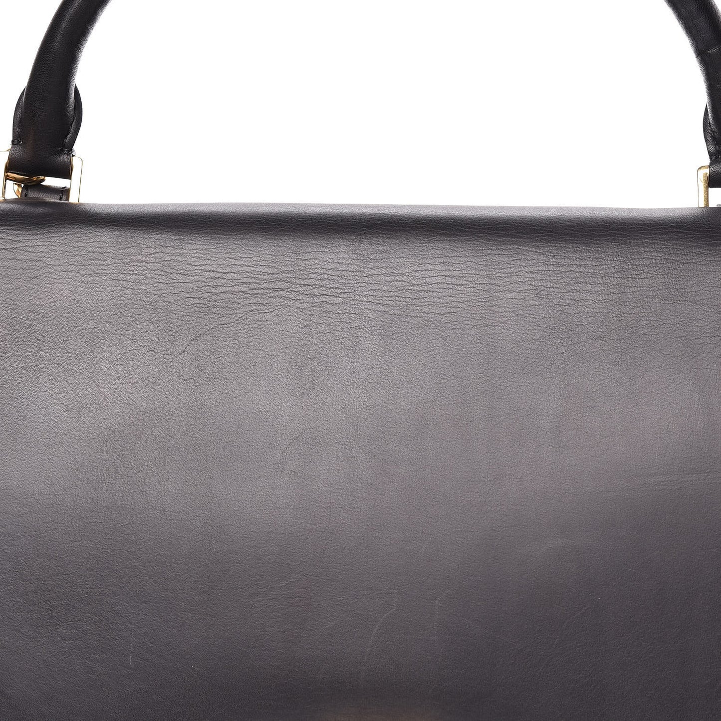 Smooth Calfskin Suede Medium Trapeze Navy