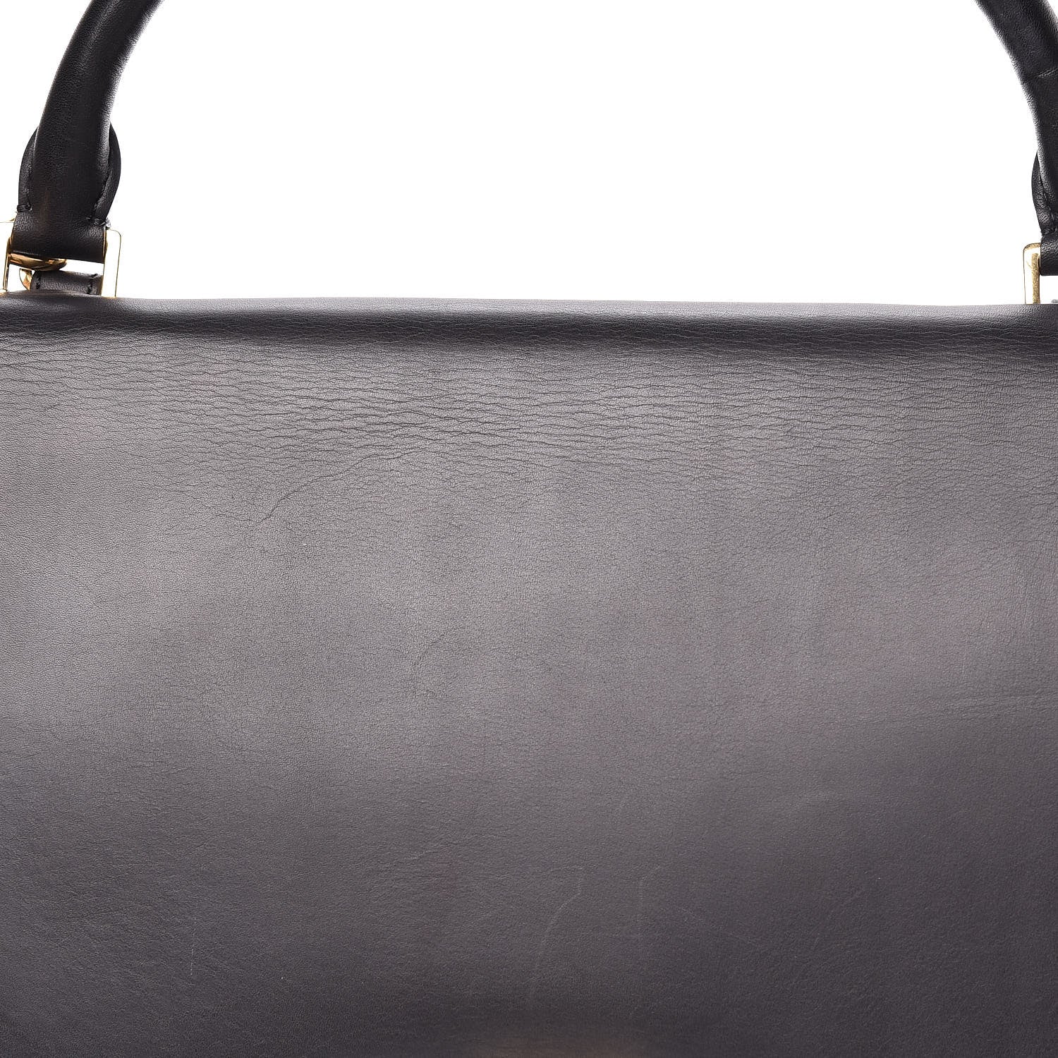 Celine Smooth Calfskin Suede Medium Trapeze Navy 12 of 17
