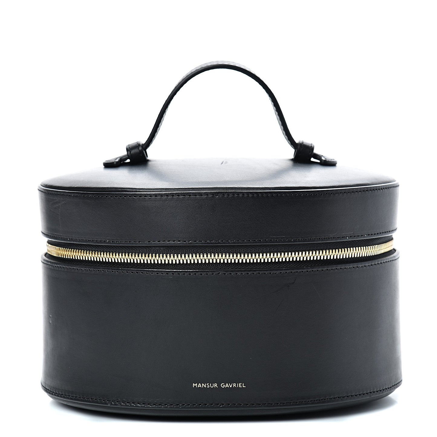 Vegetable Tanned Train Case Black
