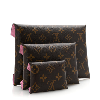 Louis Vuitton Monogram 2023 Christmas Animation Kirigami Pochette Set 4 of 8