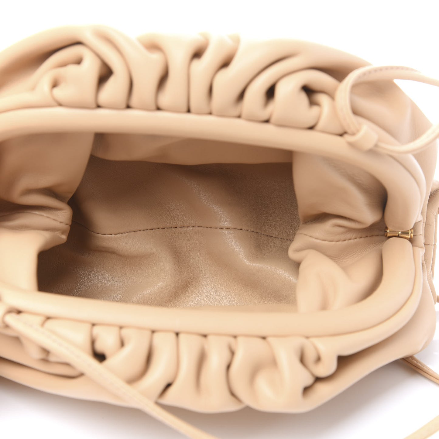 Butter Calfskin The Mini Pouch Nude