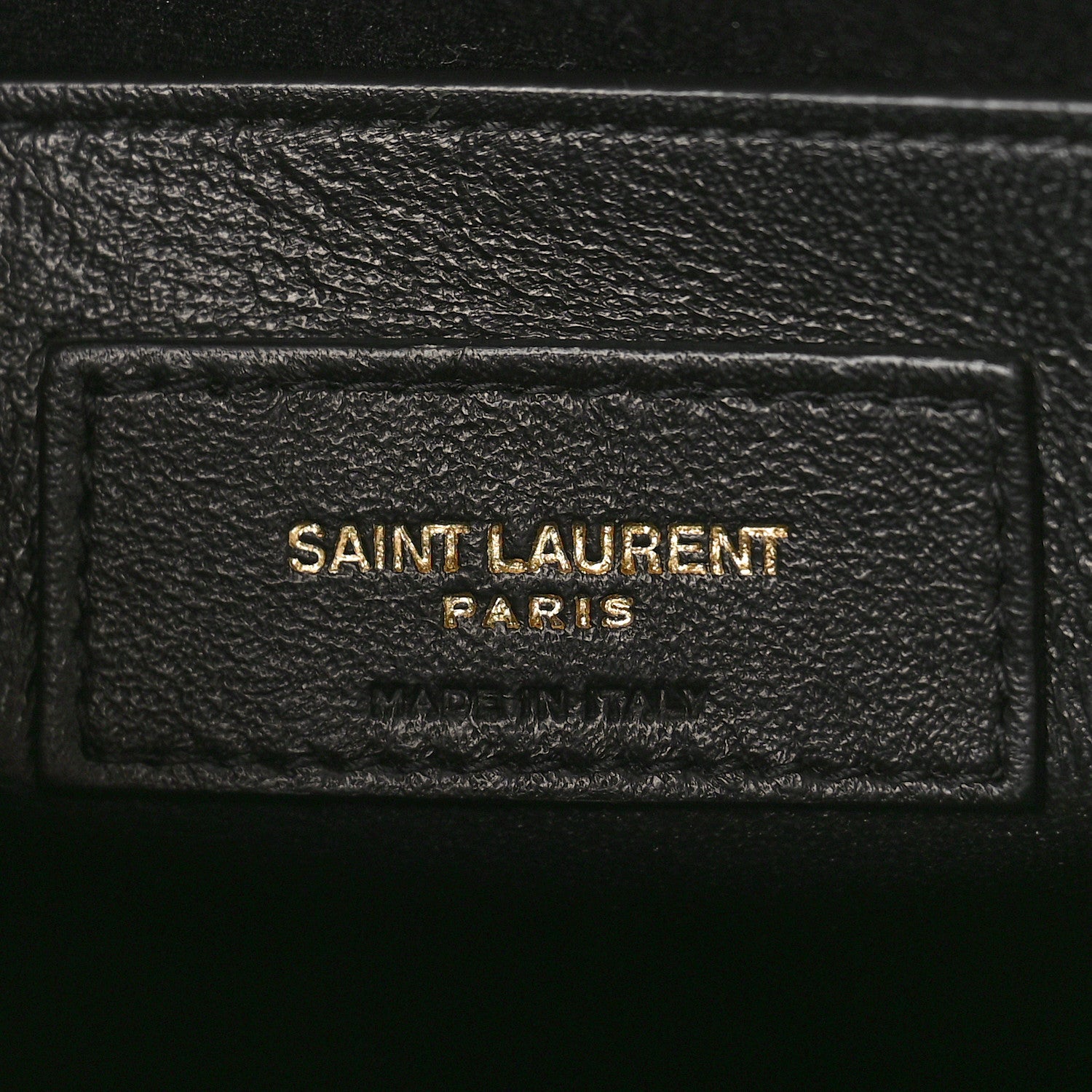Saint Laurent Shiny Calfskin Medium Uptown Tote Black 7 of 11