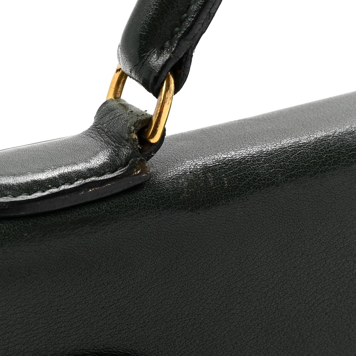 Hermes Gulliver Kelly Retourne 32 Vert Fonce 16 of 20