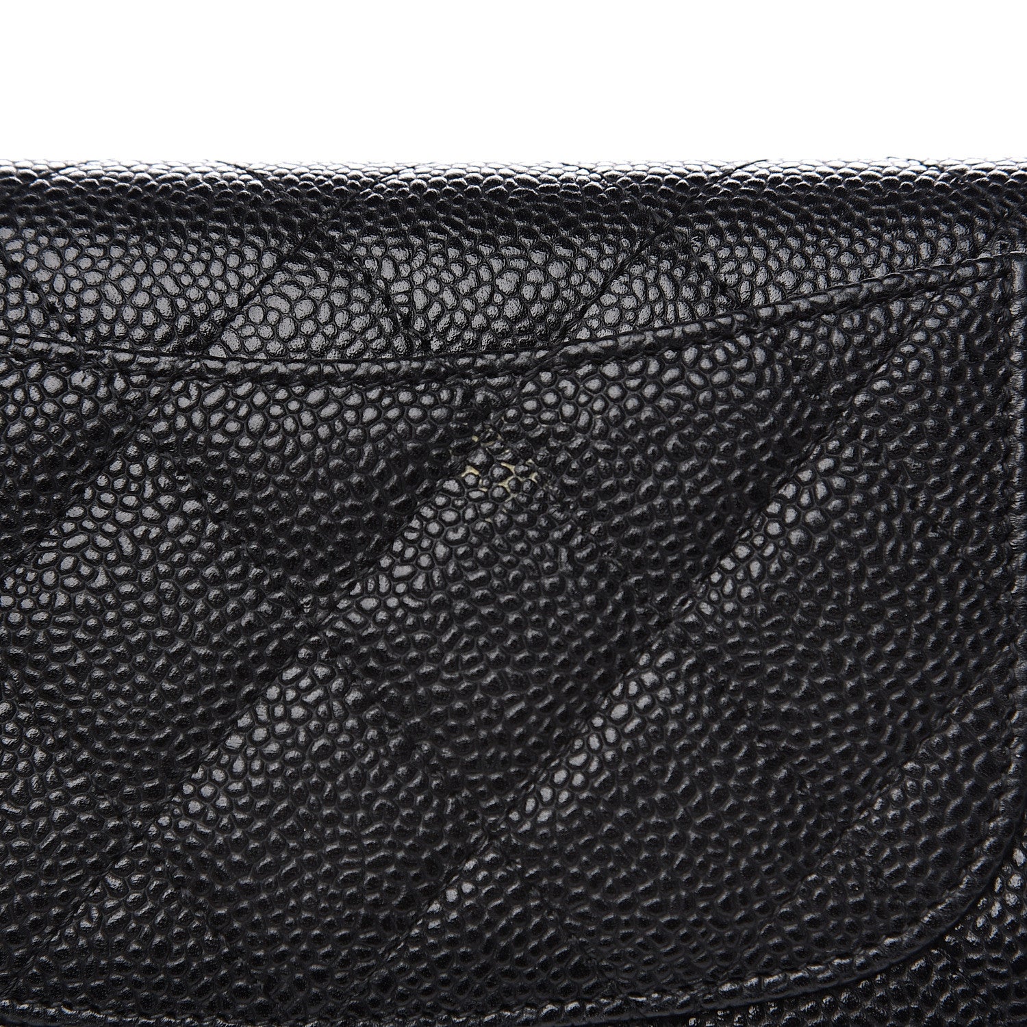 Chanel Caviar Quilted Large Flap Wallet Black 8 of 10