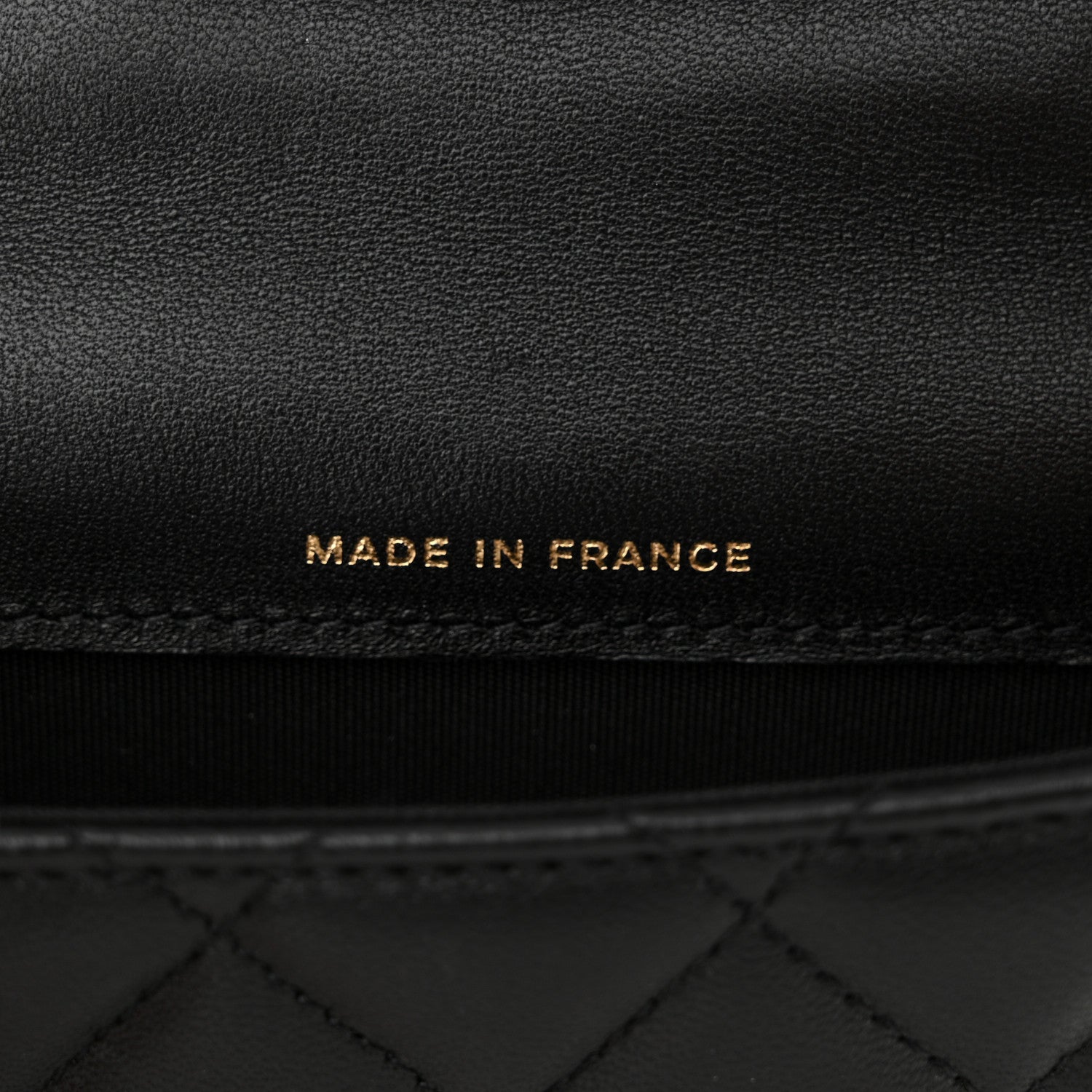 Chanel Lambskin Quilted Top Handle Flap Coin Purse With Chain Black 7 of 12
