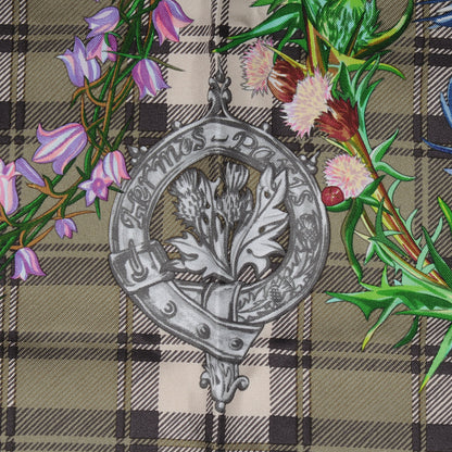 Hermes Silk Fleurs D Ecosse Scarf 90 4 of 5