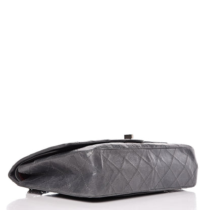 Chanel Aged Calfskin Quilted 50th Anniversary 2.55 Reissue 227 Flap Grey 4 of 14
