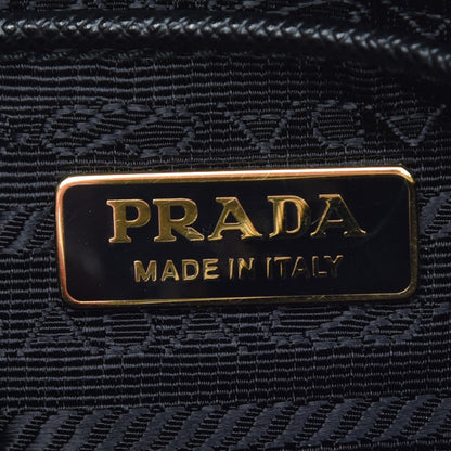 Prada Saffiano Small Camera Crossbody Bag Black 8 of 9