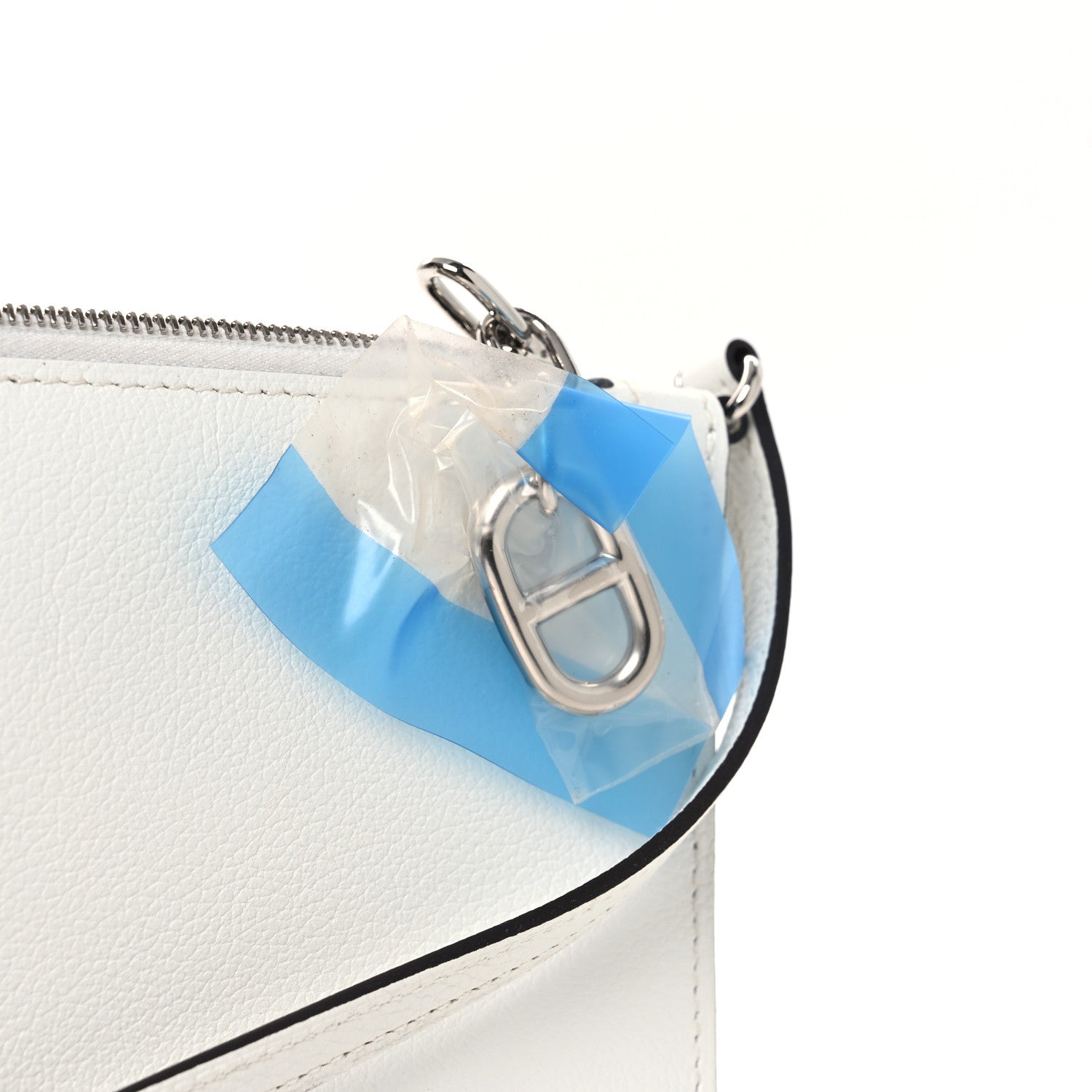 Hermes Evercolor Chaine d'Ancre Zipengo Pochette To Go New White 11 of 11