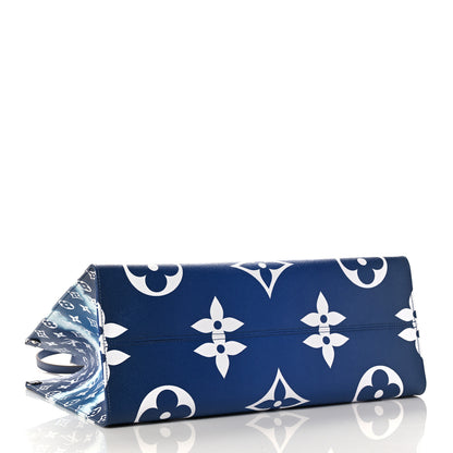 Louis Vuitton Monogram Escale Onthego GM Blue 4 of 8