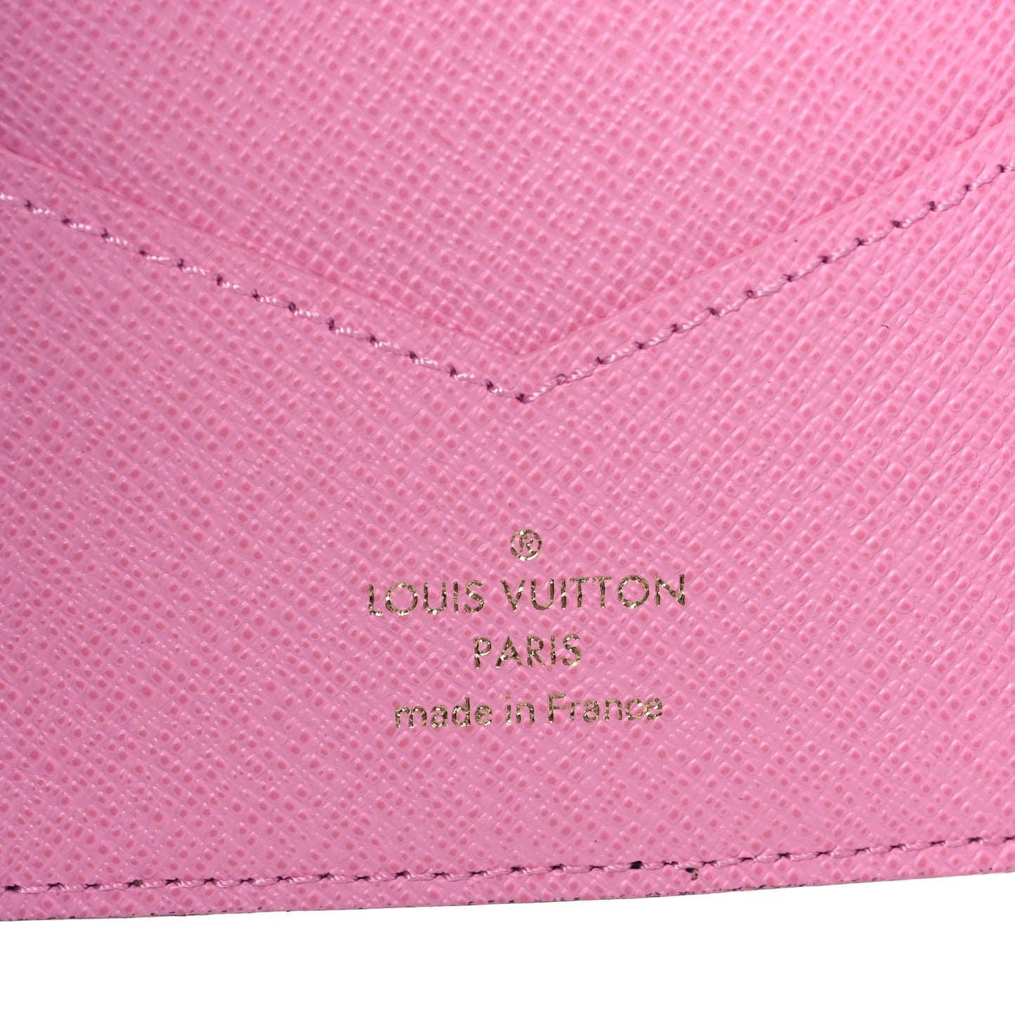 Monogram 2022 Christmas Animation Paris Passport Cover Pink