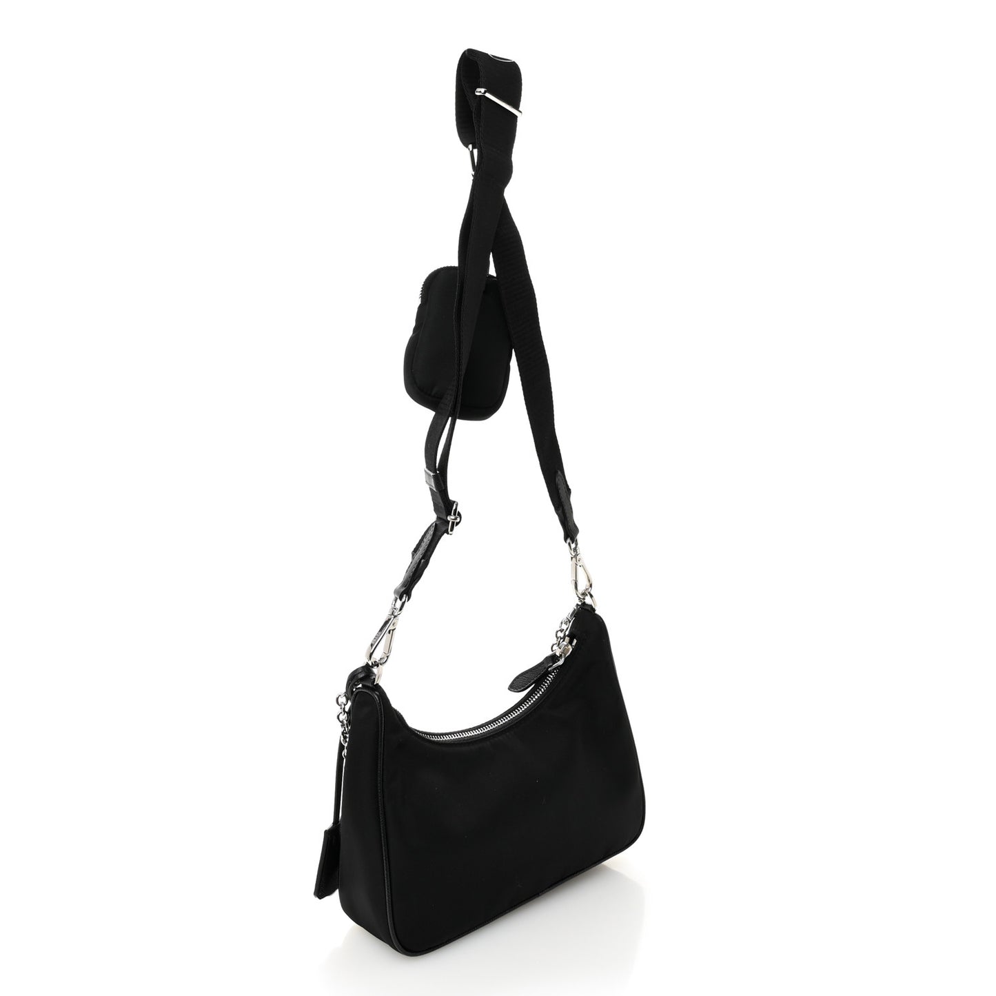 Nylon Re-Edition 2005 Shoulder Bag Black