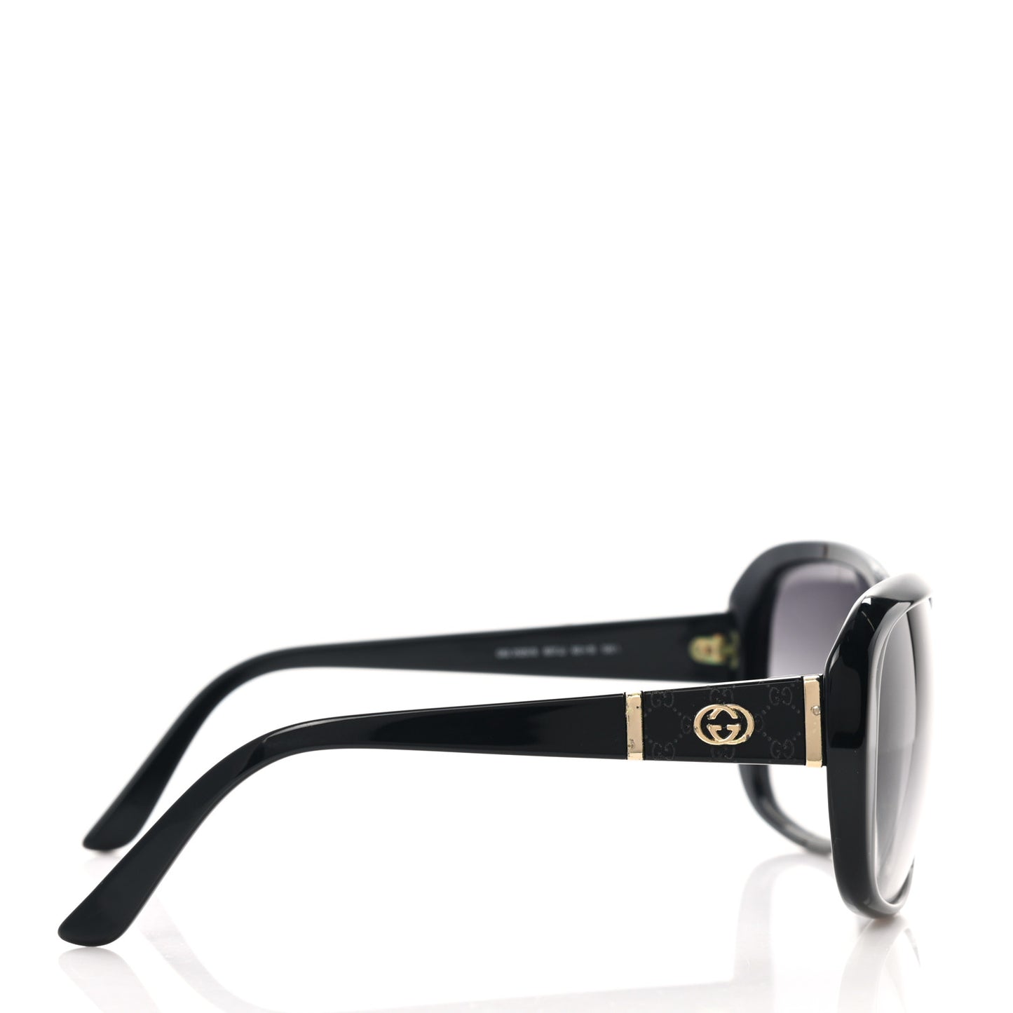 Acetate Oversize Square Frame Sunglasses GG3125S Black