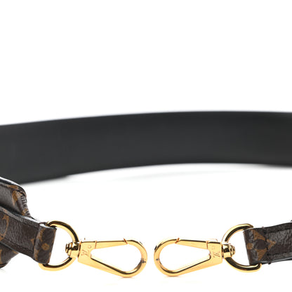 Louis Vuitton Monogram Bandouliere Shoulder Strap Black 4 of 4