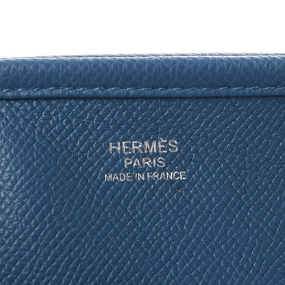 Hermes Epsom Evelyne III PM Bleu de Galice 6 of 8