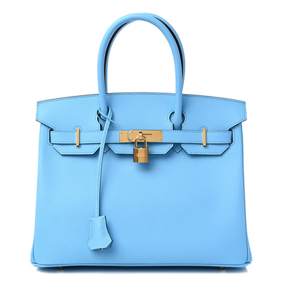 Hermes Epsom Birkin 30 Celeste 1 of 10