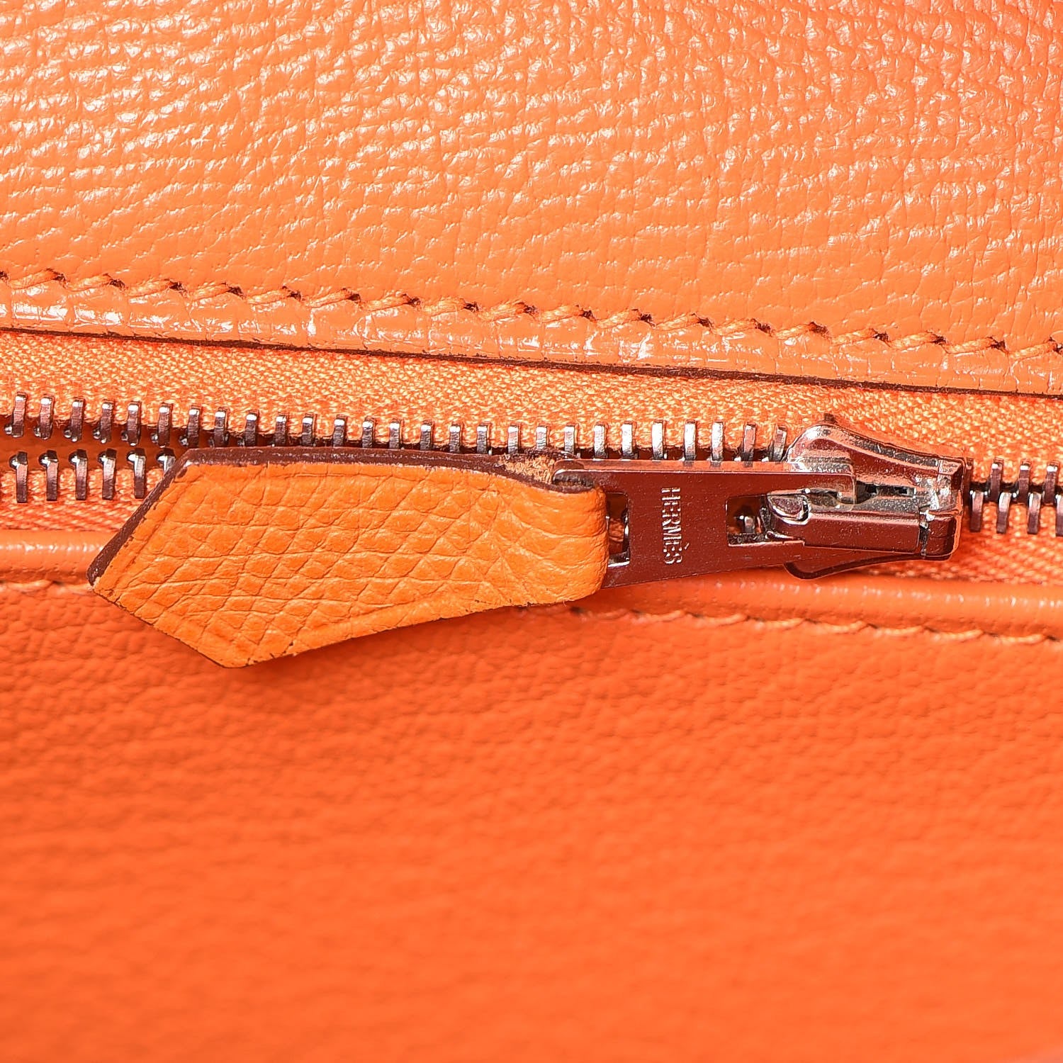 Hermes Epsom Birkin 35 Orange 18 of 49
